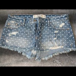 A&F Jean Shorts- LIKE NEW/NEVER WORN